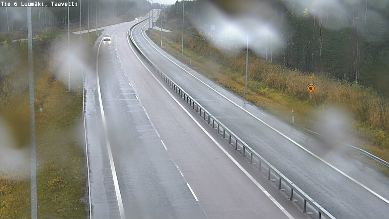 Weather Camera Image Road 6 Luumäki, Taavetti, Luumäki, Etelä-Karjala