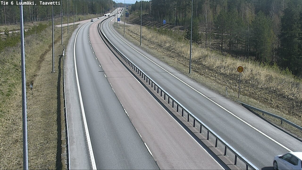 Weather Camera Image Road 6 Luumäki, Taavetti, Luumäki, Etelä-Karjala