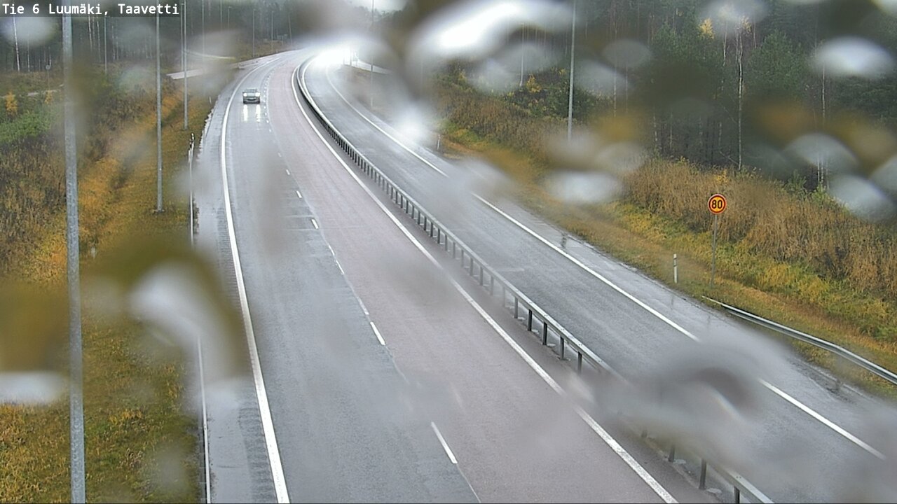 Weather Camera Image Road 6 Luumäki, Taavetti, Luumäki, Etelä-Karjala