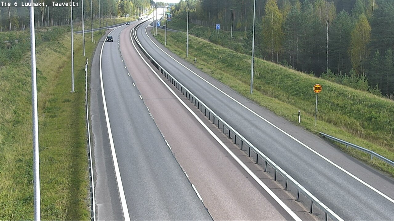 Weather Camera Image Road 6 Luumäki, Taavetti, Luumäki, Etelä-Karjala