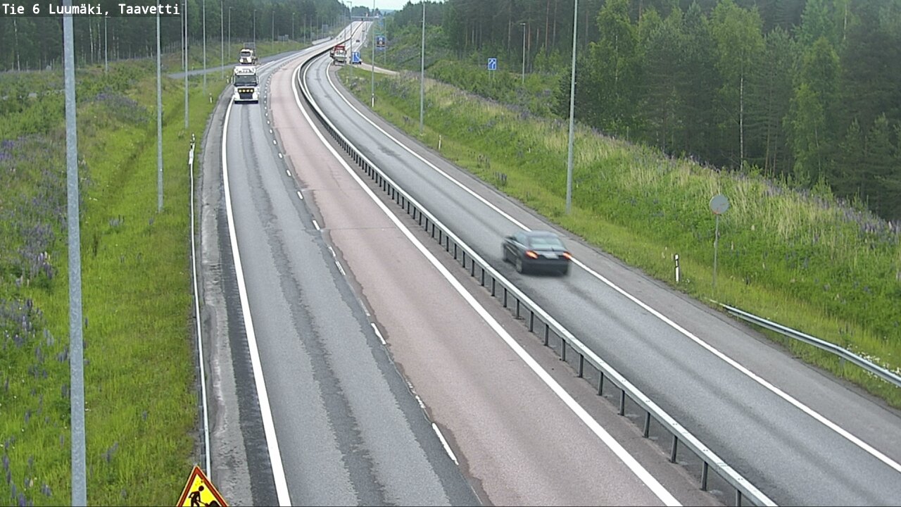 Kelikamerat Kuva Tie 6 Luumäki, Taavetti, Luumäki, Etelä-Karjala