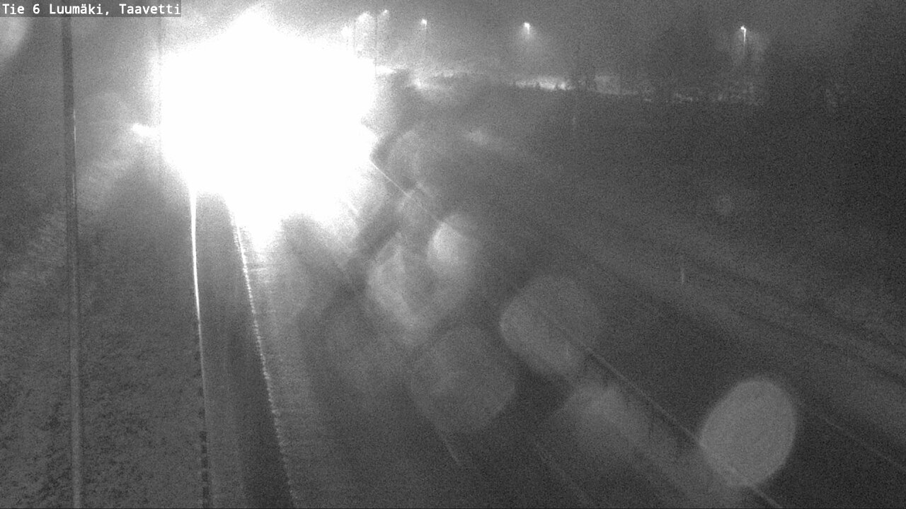 Weather Camera Image Väg 6 Luumäki, Taavetti, Luumäki, Etelä-Karjala