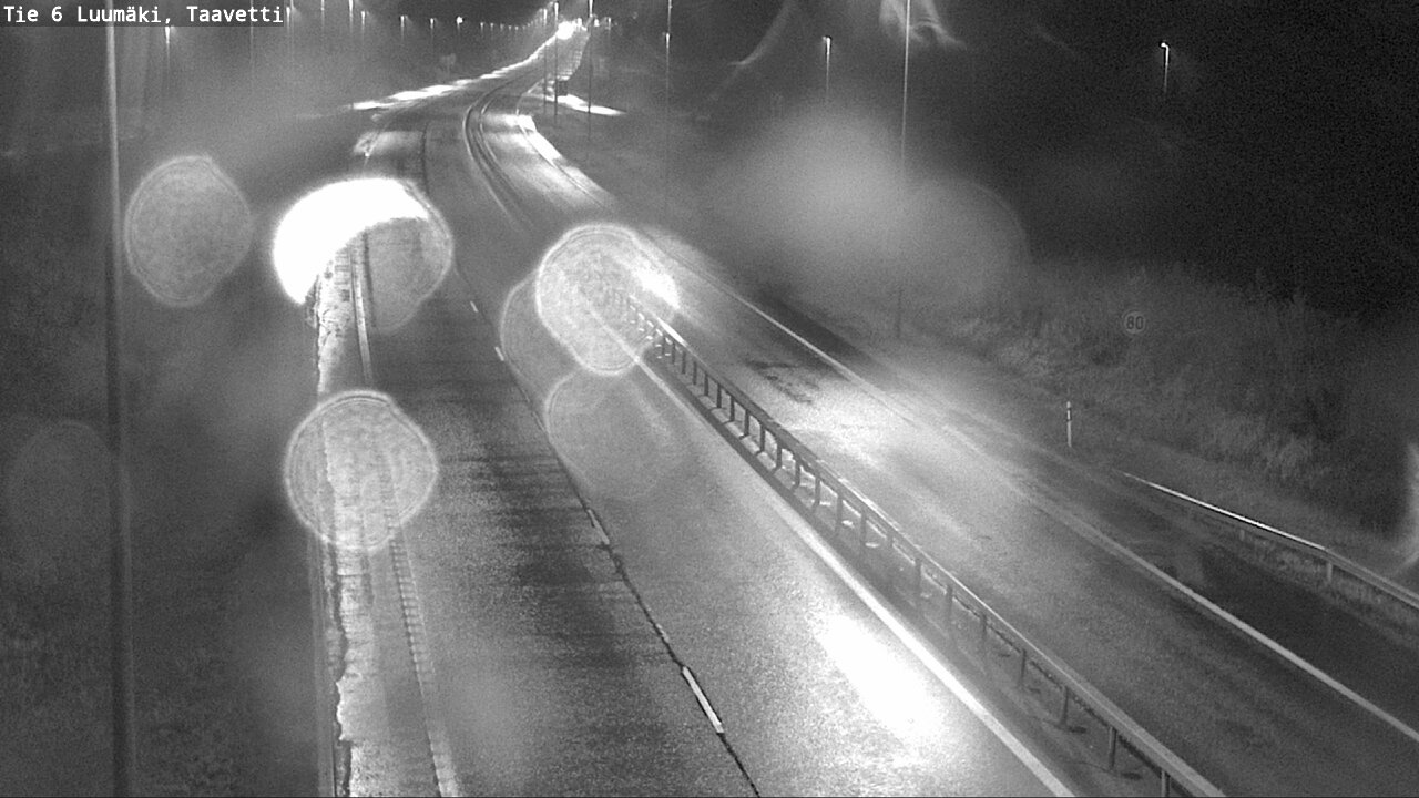 Weather Camera Image Road 6 Luumäki, Taavetti, Luumäki, Etelä-Karjala