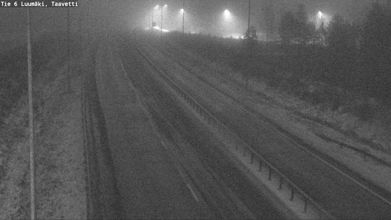 Weather Camera Image Väg 6 Luumäki, Taavetti, Luumäki, Etelä-Karjala