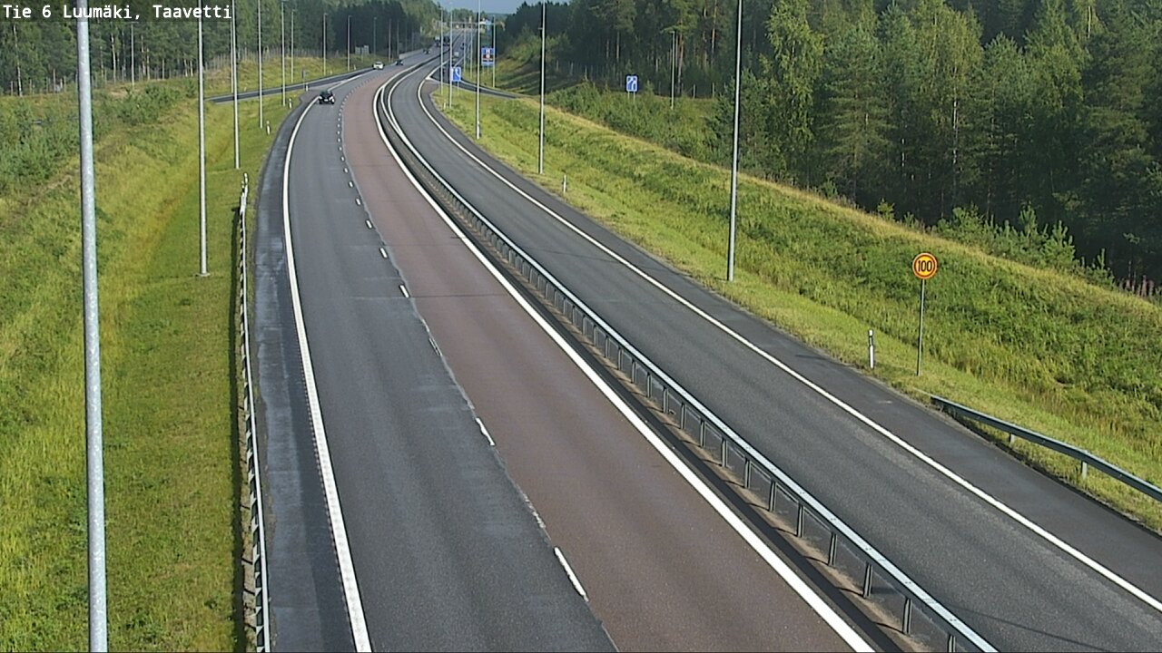 Kelikamerat Kuva Tie 6 Luumäki, Taavetti, Luumäki, Etelä-Karjala