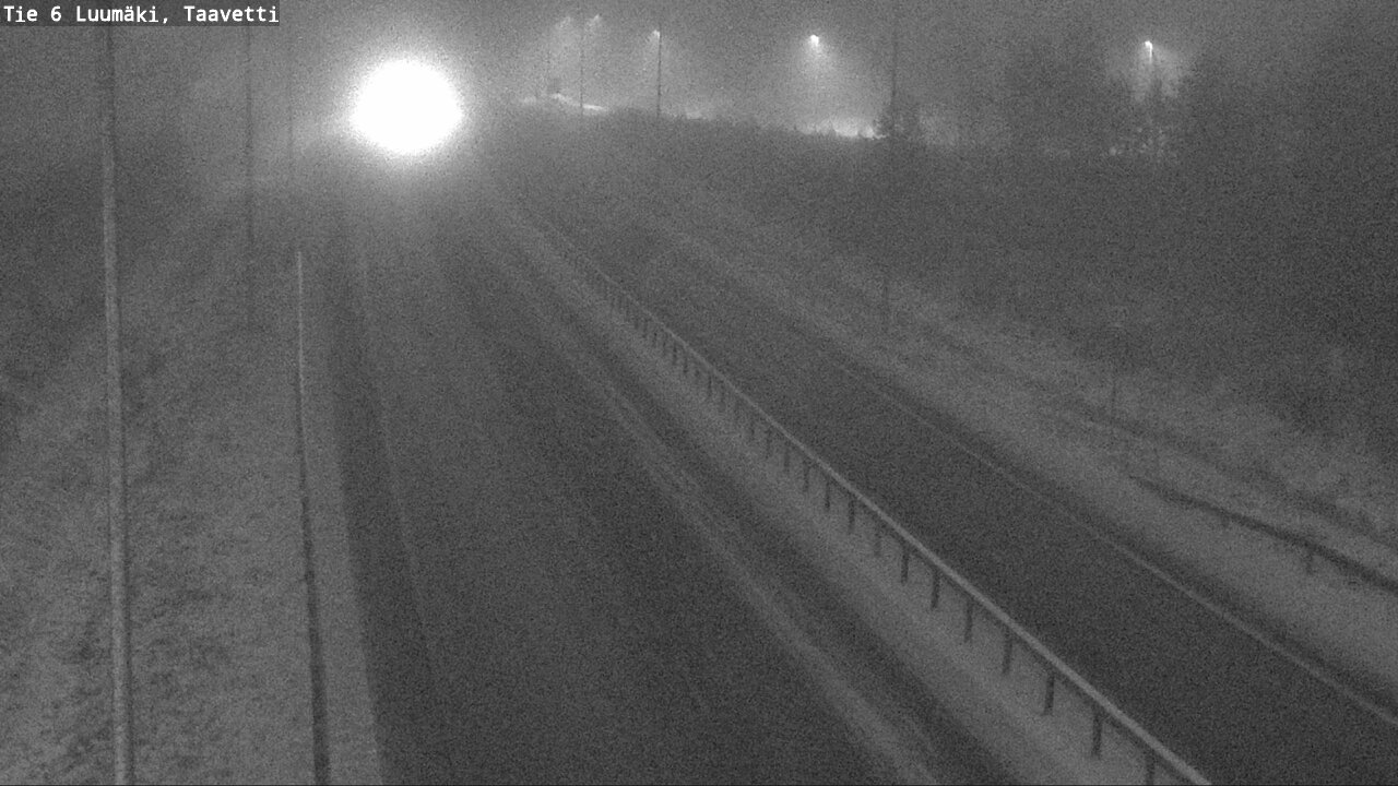 Weather Camera Image Väg 6 Luumäki, Taavetti, Luumäki, Etelä-Karjala