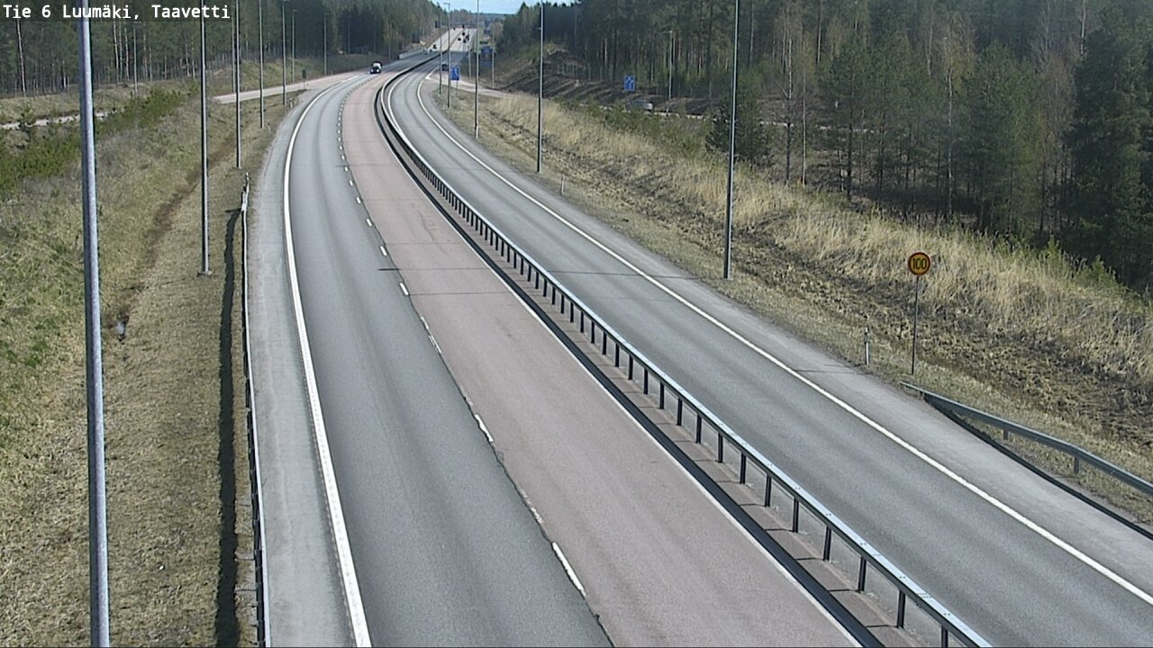 Weather Camera Image Road 6 Luumäki, Taavetti, Luumäki, Etelä-Karjala