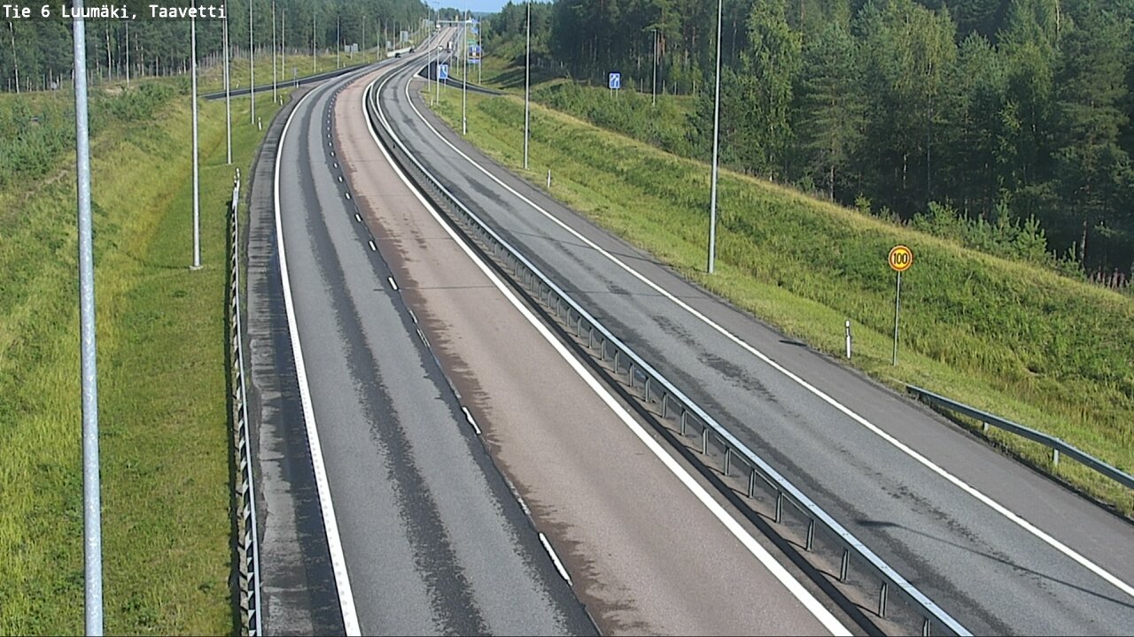 Kelikamerat Kuva Tie 6 Luumäki, Taavetti, Luumäki, Etelä-Karjala