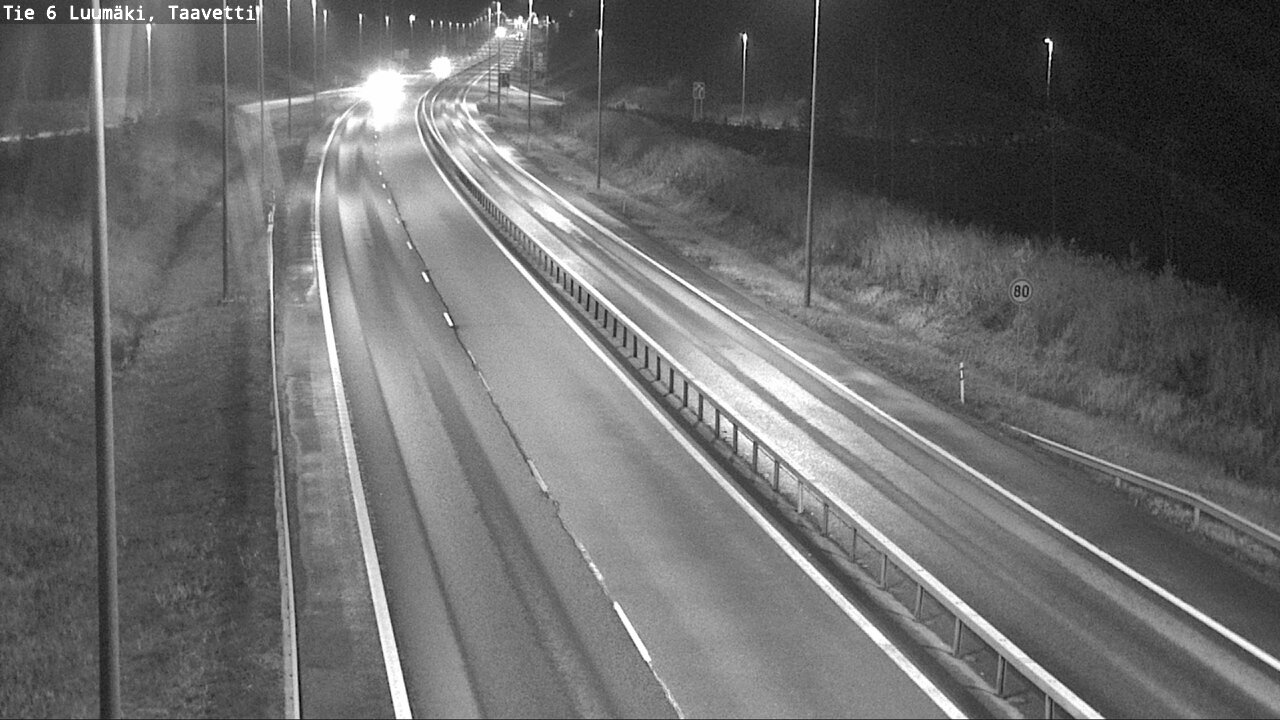 Weather Camera Image Road 6 Luumäki, Taavetti, Luumäki, Etelä-Karjala