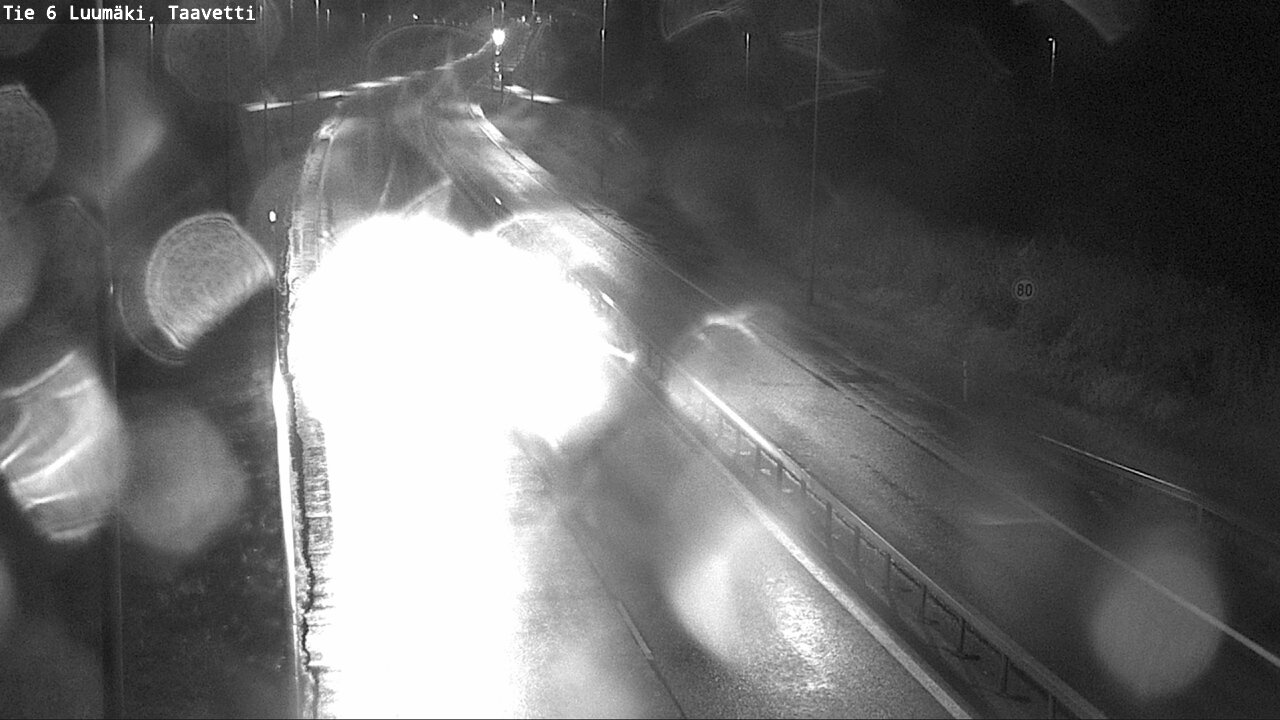 Weather Camera Image Road 6 Luumäki, Taavetti, Luumäki, Etelä-Karjala