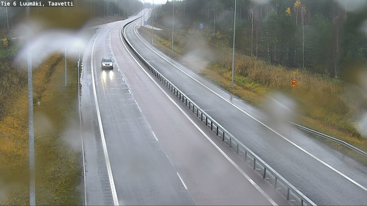 Weather Camera Image Road 6 Luumäki, Taavetti, Luumäki, Etelä-Karjala