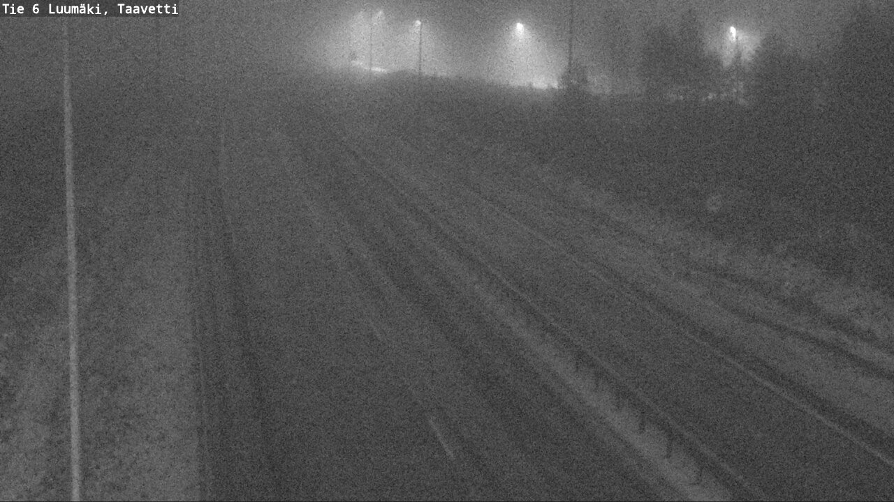 Weather Camera Image Väg 6 Luumäki, Taavetti, Luumäki, Etelä-Karjala