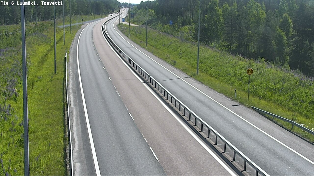 Kelikamerat Kuva Tie 6 Luumäki, Taavetti, Luumäki, Etelä-Karjala