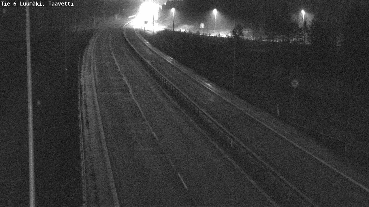 Weather Camera Image Road 6 Luumäki, Taavetti, Luumäki, Etelä-Karjala