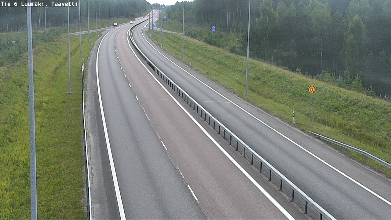 Kelikamerat Kuva Tie 6 Luumäki, Taavetti, Luumäki, Etelä-Karjala