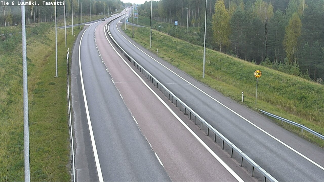 Weather Camera Image Road 6 Luumäki, Taavetti, Luumäki, Etelä-Karjala