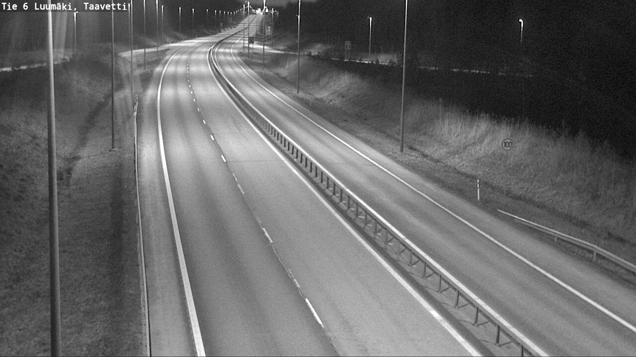 Weather Camera Image Road 6 Luumäki, Taavetti, Luumäki, Etelä-Karjala