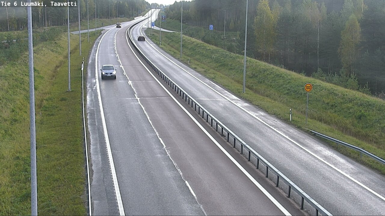 Weather Camera Image Väg 6 Luumäki, Taavetti, Luumäki, Etelä-Karjala