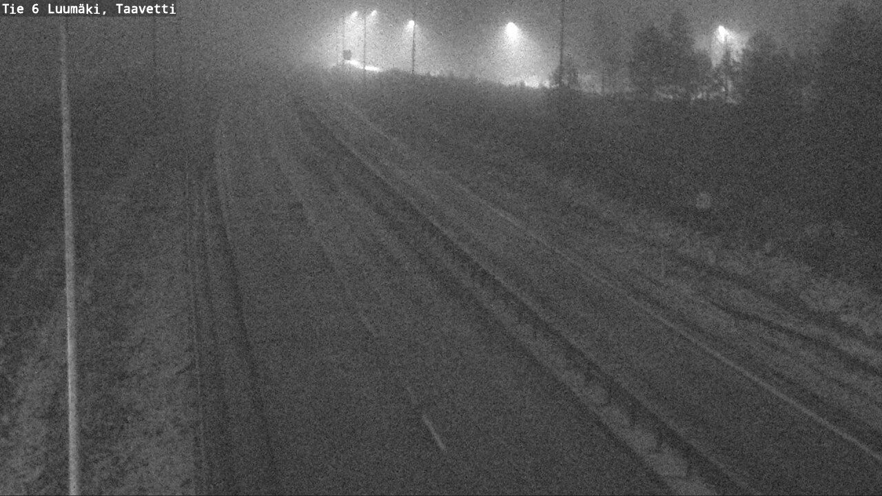 Weather Camera Image Väg 6 Luumäki, Taavetti, Luumäki, Etelä-Karjala