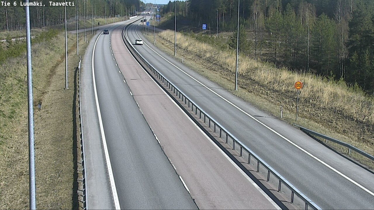 Weather Camera Image Road 6 Luumäki, Taavetti, Luumäki, Etelä-Karjala