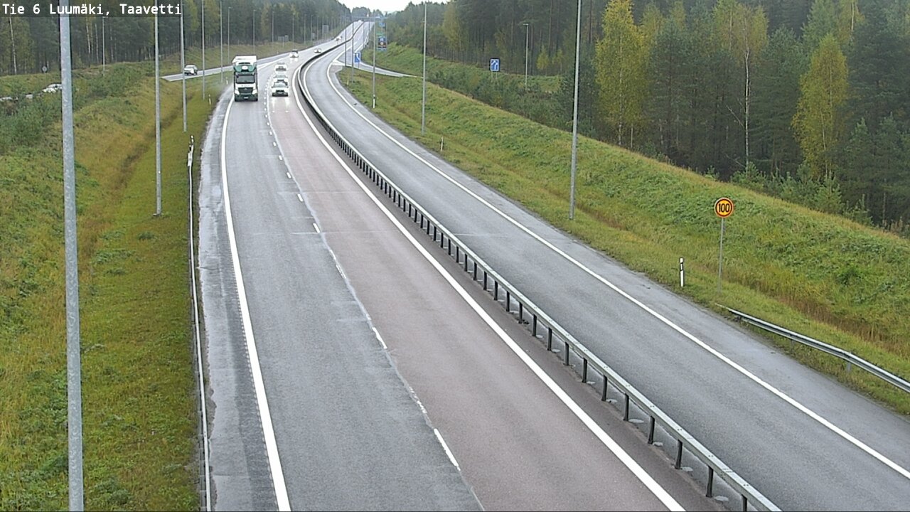 Kelikamerat Kuva Tie 6 Luumäki, Taavetti, Luumäki, Etelä-Karjala