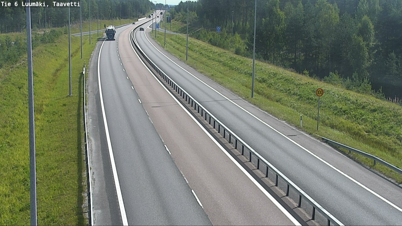 Kelikamerat Kuva Tie 6 Luumäki, Taavetti, Luumäki, Etelä-Karjala