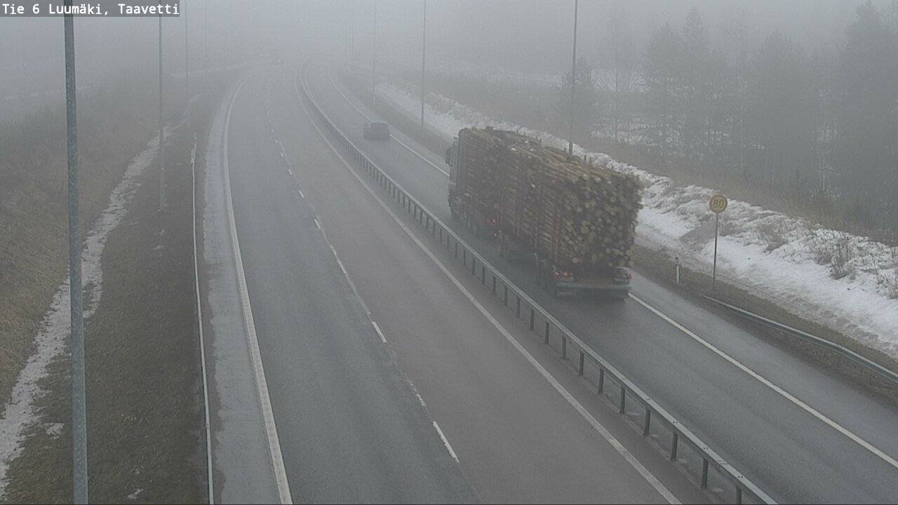 Kelikamerat Kuva Tie 6 Luumäki, Taavetti, Luumäki, Etelä-Karjala