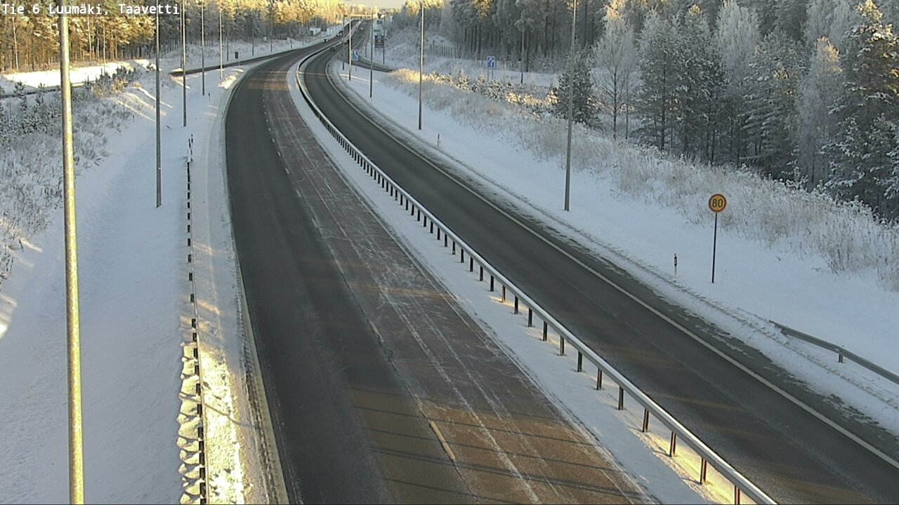 Kelikamerat Kuva Tie 6 Luumäki, Taavetti, Luumäki, Etelä-Karjala