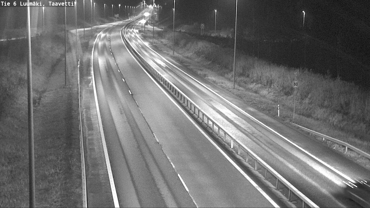 Weather Camera Image Road 6 Luumäki, Taavetti, Luumäki, Etelä-Karjala