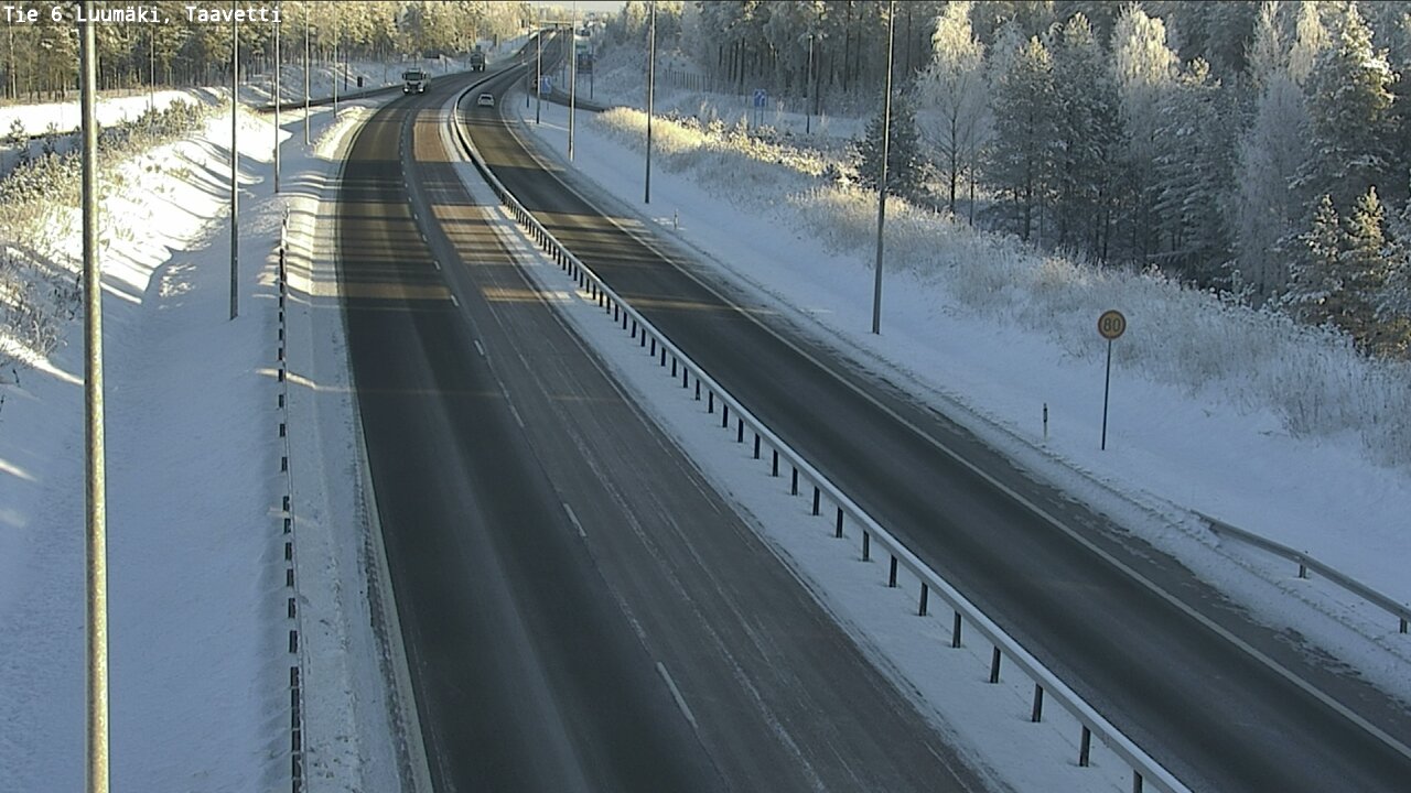 Weather Camera Image Road 6 Luumäki, Taavetti, Luumäki, Etelä-Karjala