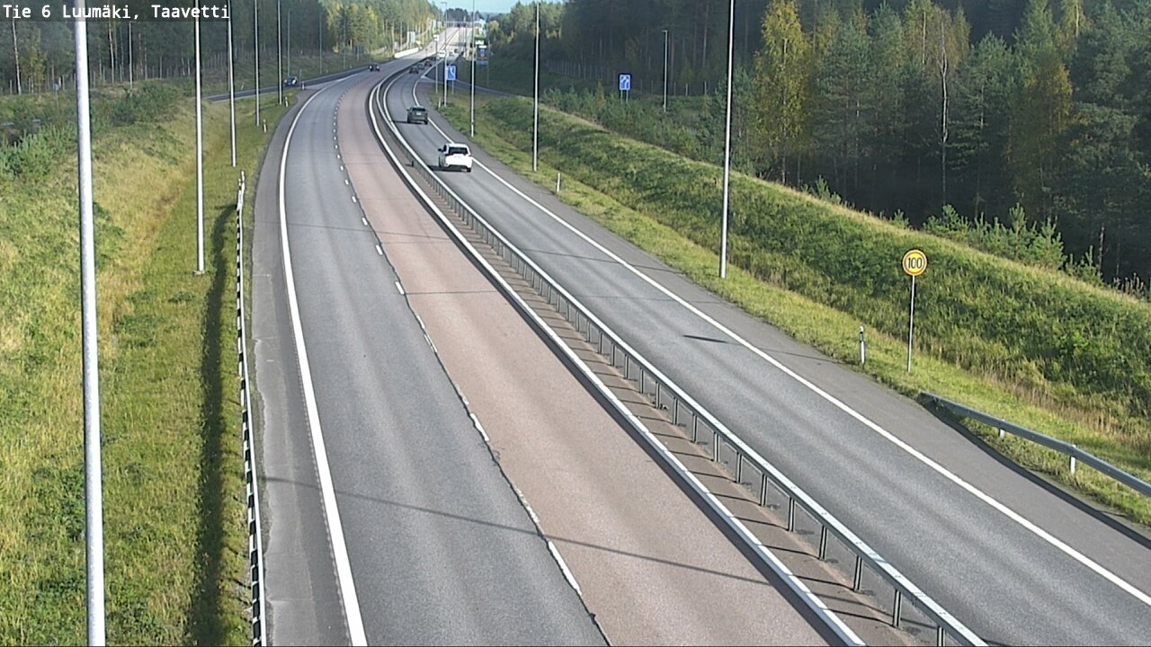 Weather Camera Image Road 6 Luumäki, Taavetti, Luumäki, Etelä-Karjala