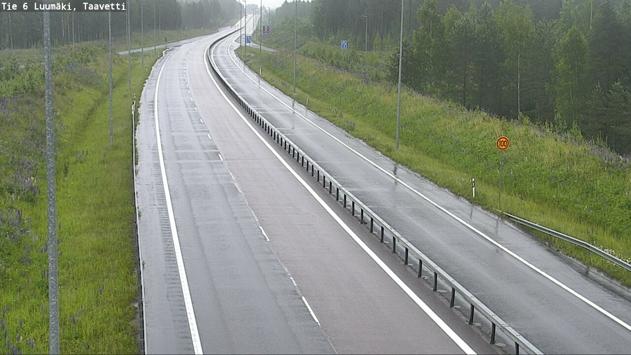 Kelikamerat Kuva Tie 6 Luumäki, Taavetti, Luumäki, Etelä-Karjala