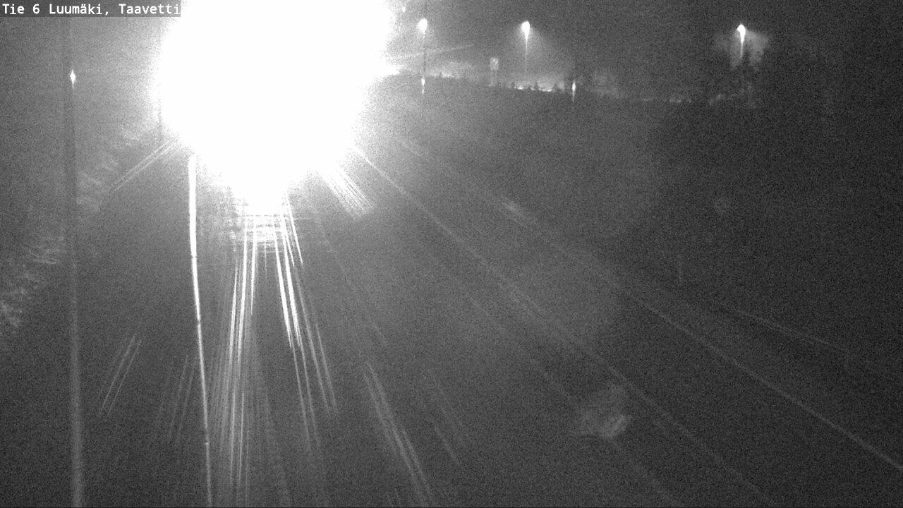 Weather Camera Image Road 6 Luumäki, Taavetti, Luumäki, Etelä-Karjala