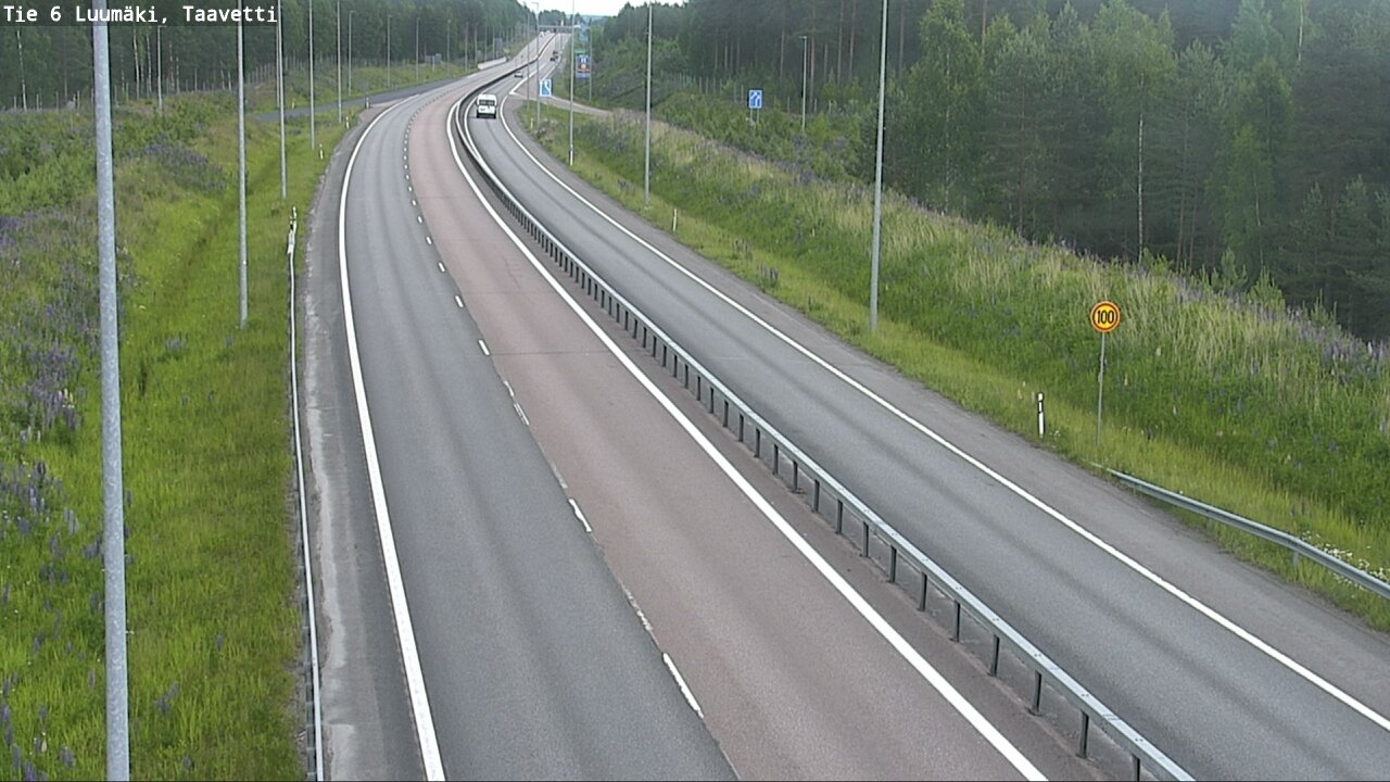 Kelikamerat Kuva Tie 6 Luumäki, Taavetti, Luumäki, Etelä-Karjala