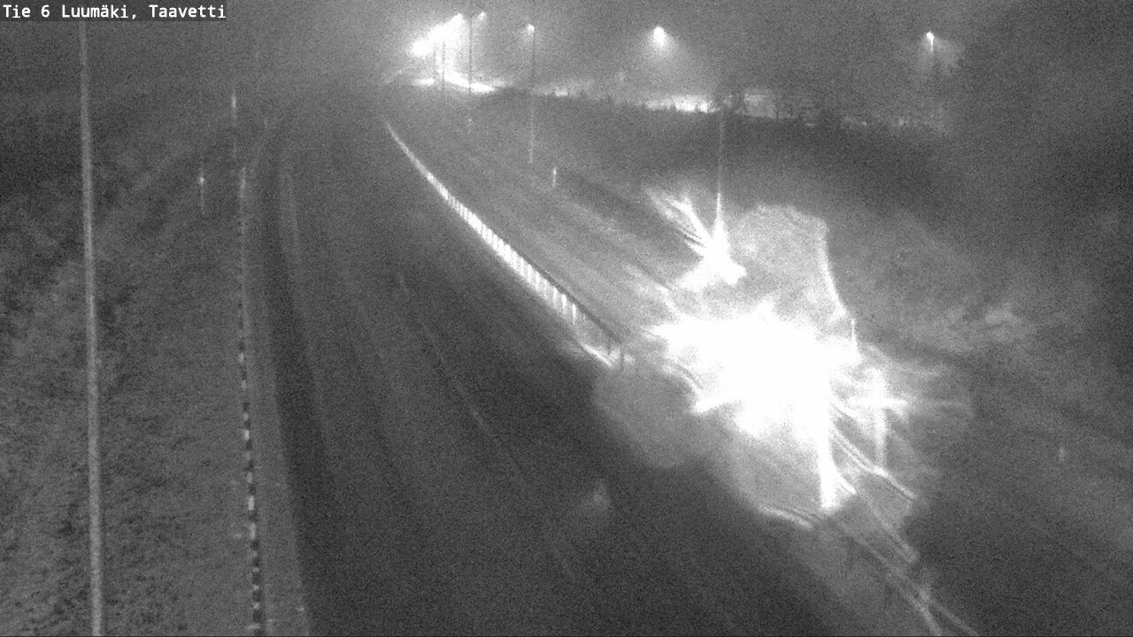 Weather Camera Image Väg 6 Luumäki, Taavetti, Luumäki, Etelä-Karjala
