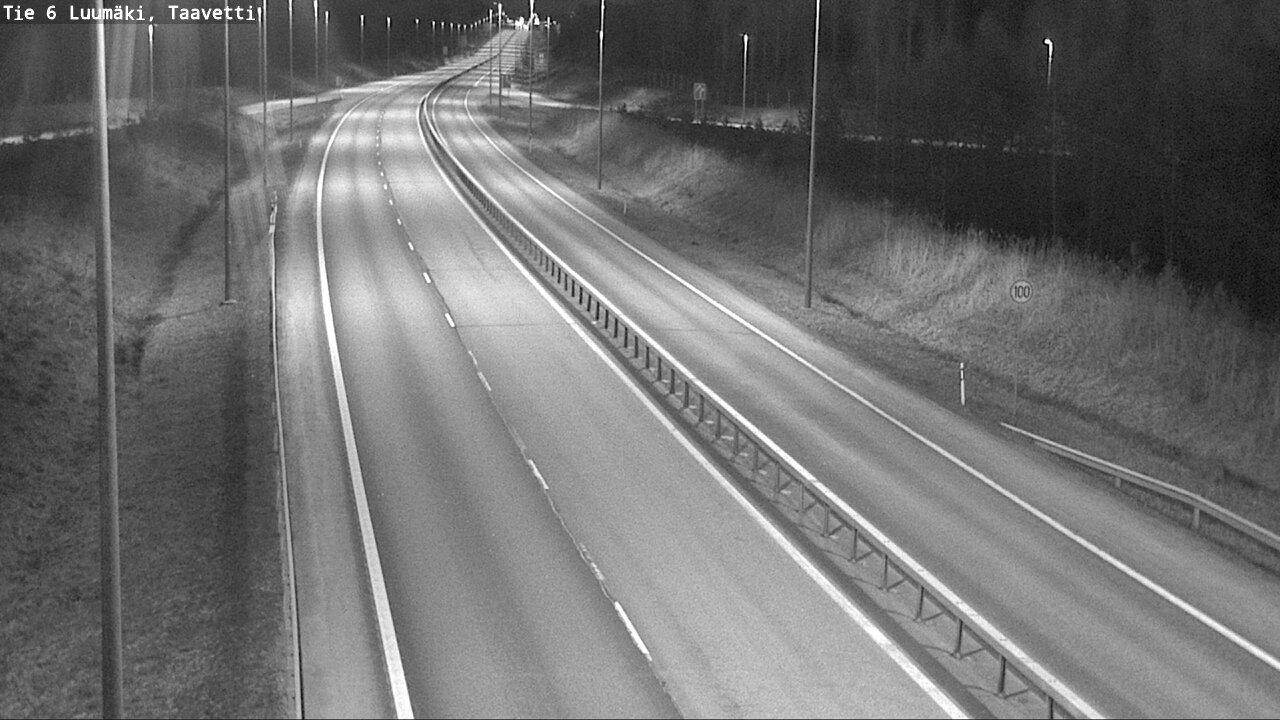 Weather Camera Image Road 6 Luumäki, Taavetti, Luumäki, Etelä-Karjala