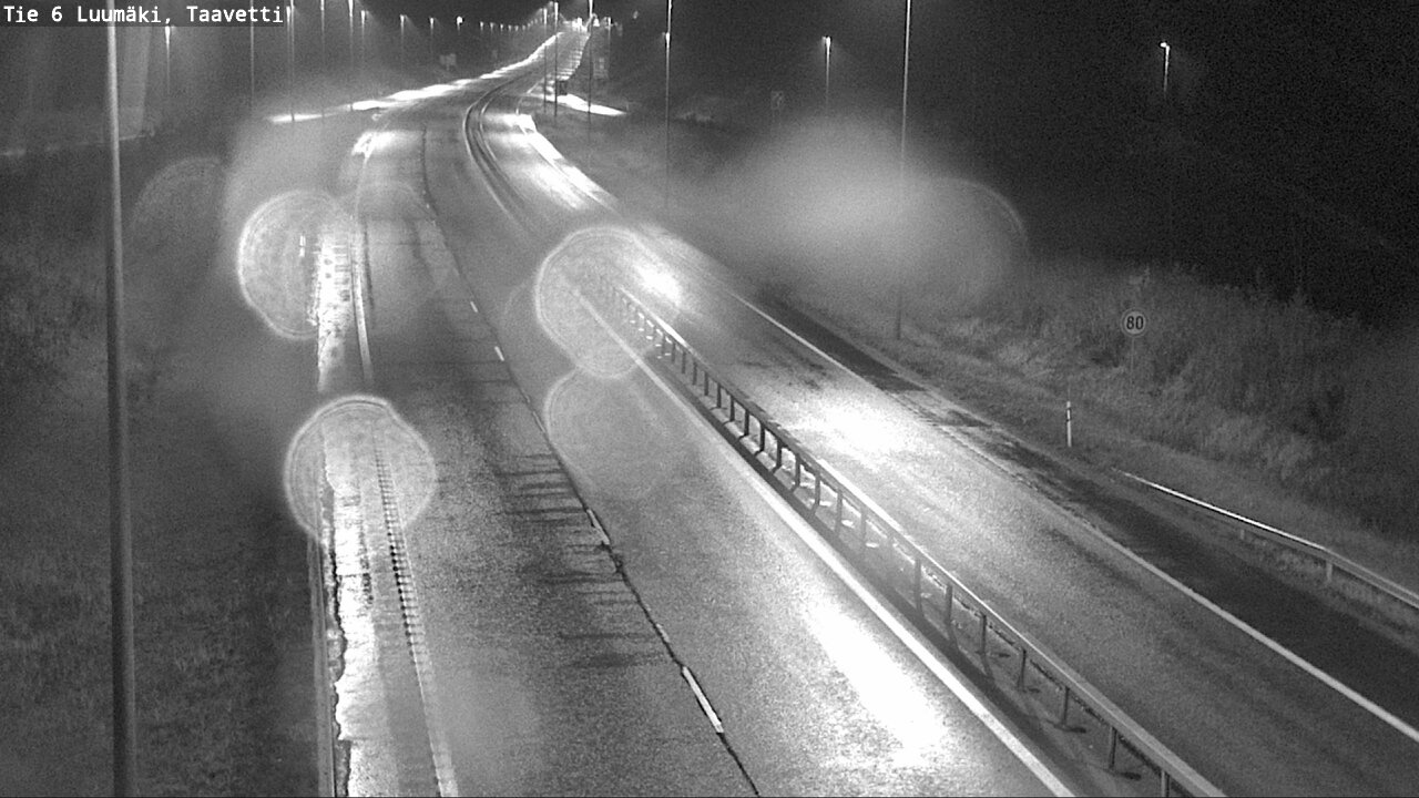 Weather Camera Image Road 6 Luumäki, Taavetti, Luumäki, Etelä-Karjala