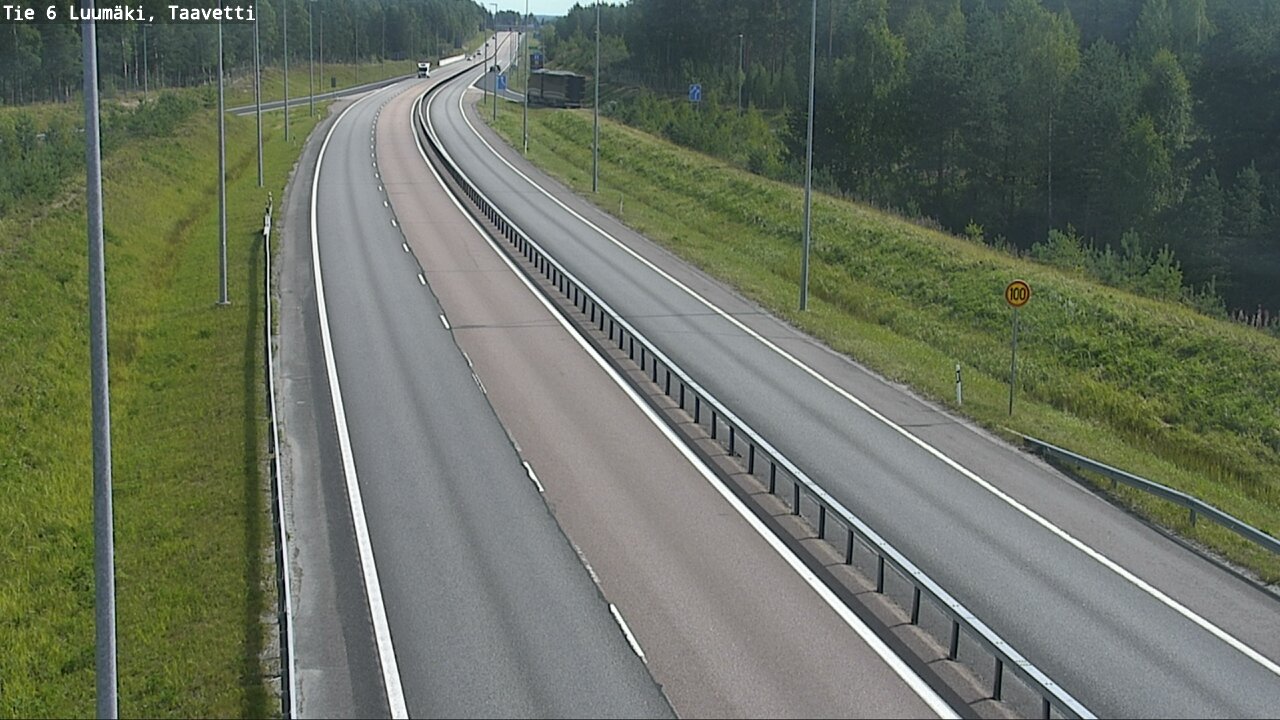 Kelikamerat Kuva Tie 6 Luumäki, Taavetti, Luumäki, Etelä-Karjala