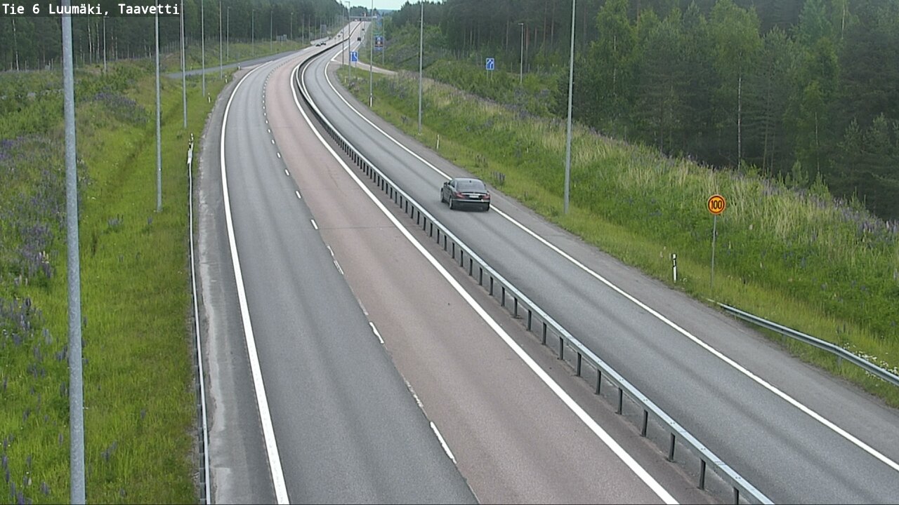 Kelikamerat Kuva Tie 6 Luumäki, Taavetti, Luumäki, Etelä-Karjala