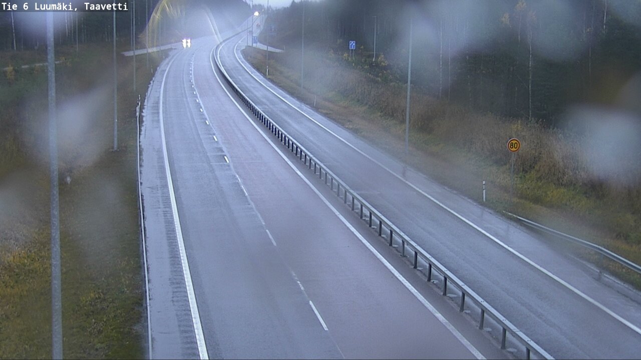 Weather Camera Image Road 6 Luumäki, Taavetti, Luumäki, Etelä-Karjala