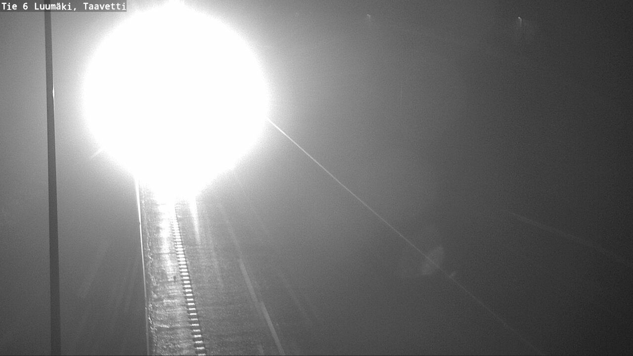 Weather Camera Image Road 6 Luumäki, Taavetti, Luumäki, Etelä-Karjala