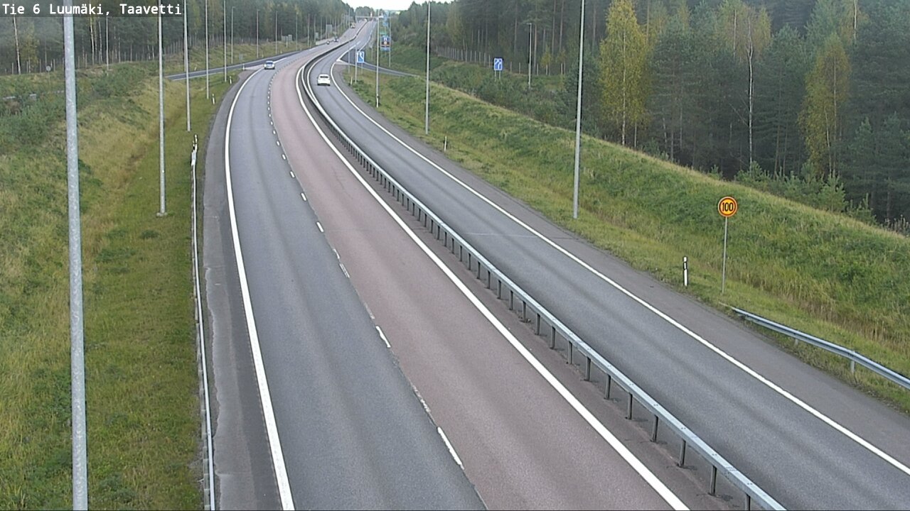Weather Camera Image Road 6 Luumäki, Taavetti, Luumäki, Etelä-Karjala