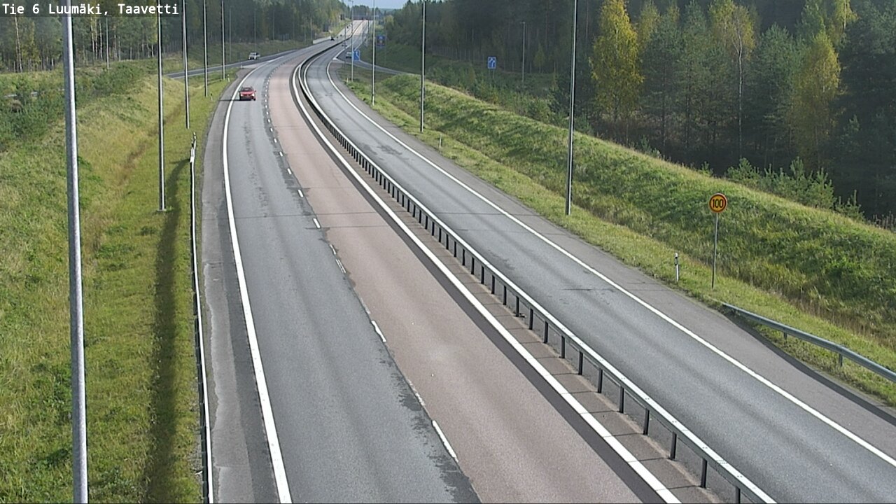 Weather Camera Image Road 6 Luumäki, Taavetti, Luumäki, Etelä-Karjala