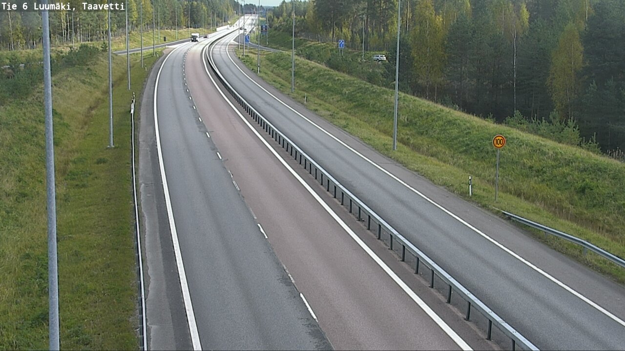 Weather Camera Image Road 6 Luumäki, Taavetti, Luumäki, Etelä-Karjala