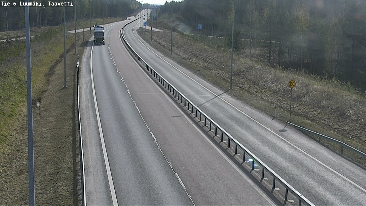Weather Camera Image Road 6 Luumäki, Taavetti, Luumäki, Etelä-Karjala