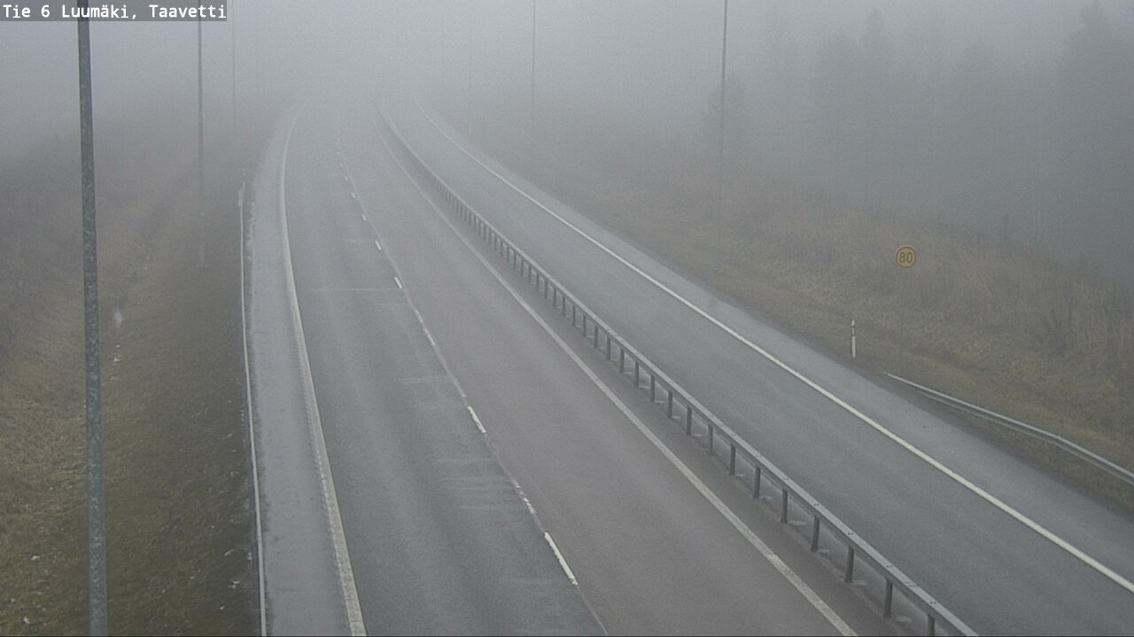 Weather Camera Image Road 6 Luumäki, Taavetti, Luumäki, Etelä-Karjala