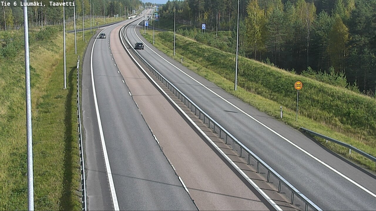 Weather Camera Image Road 6 Luumäki, Taavetti, Luumäki, Etelä-Karjala