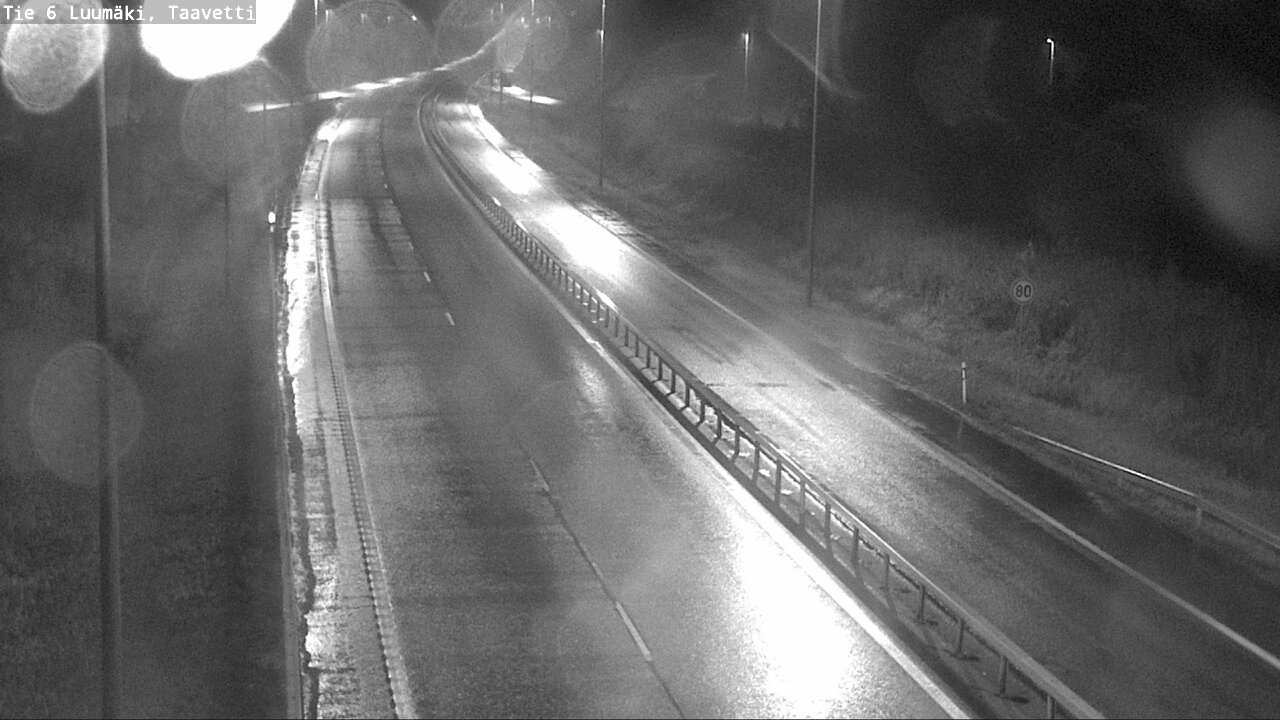 Weather Camera Image Road 6 Luumäki, Taavetti, Luumäki, Etelä-Karjala