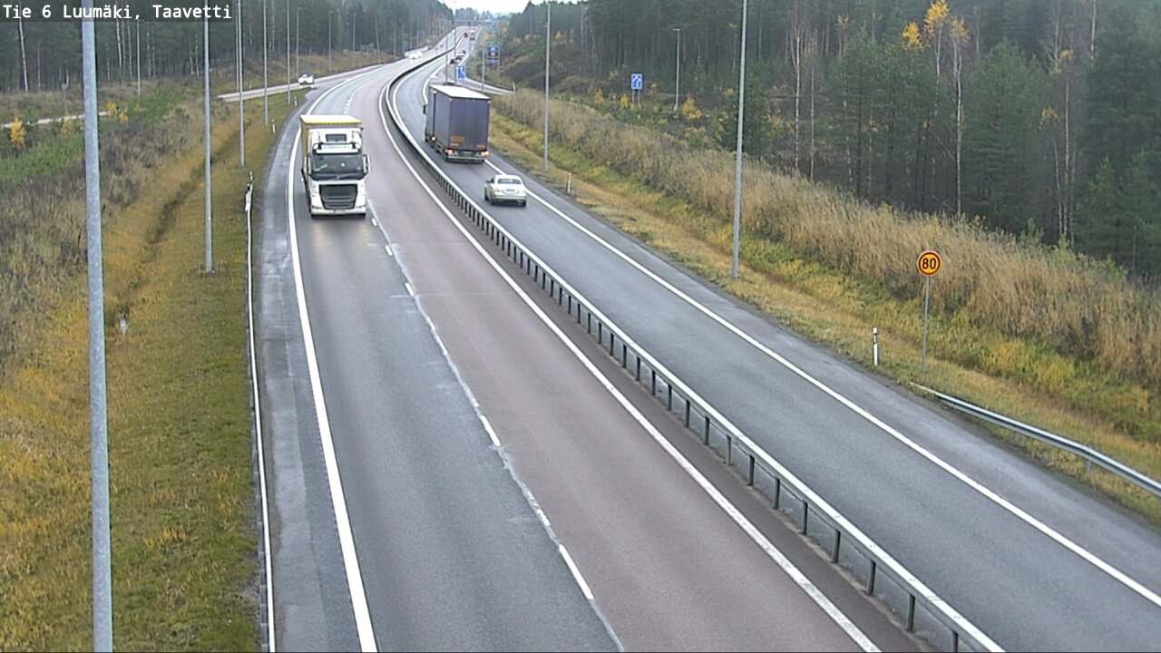 Kelikamerat Kuva Tie 6 Luumäki, Taavetti, Luumäki, Etelä-Karjala