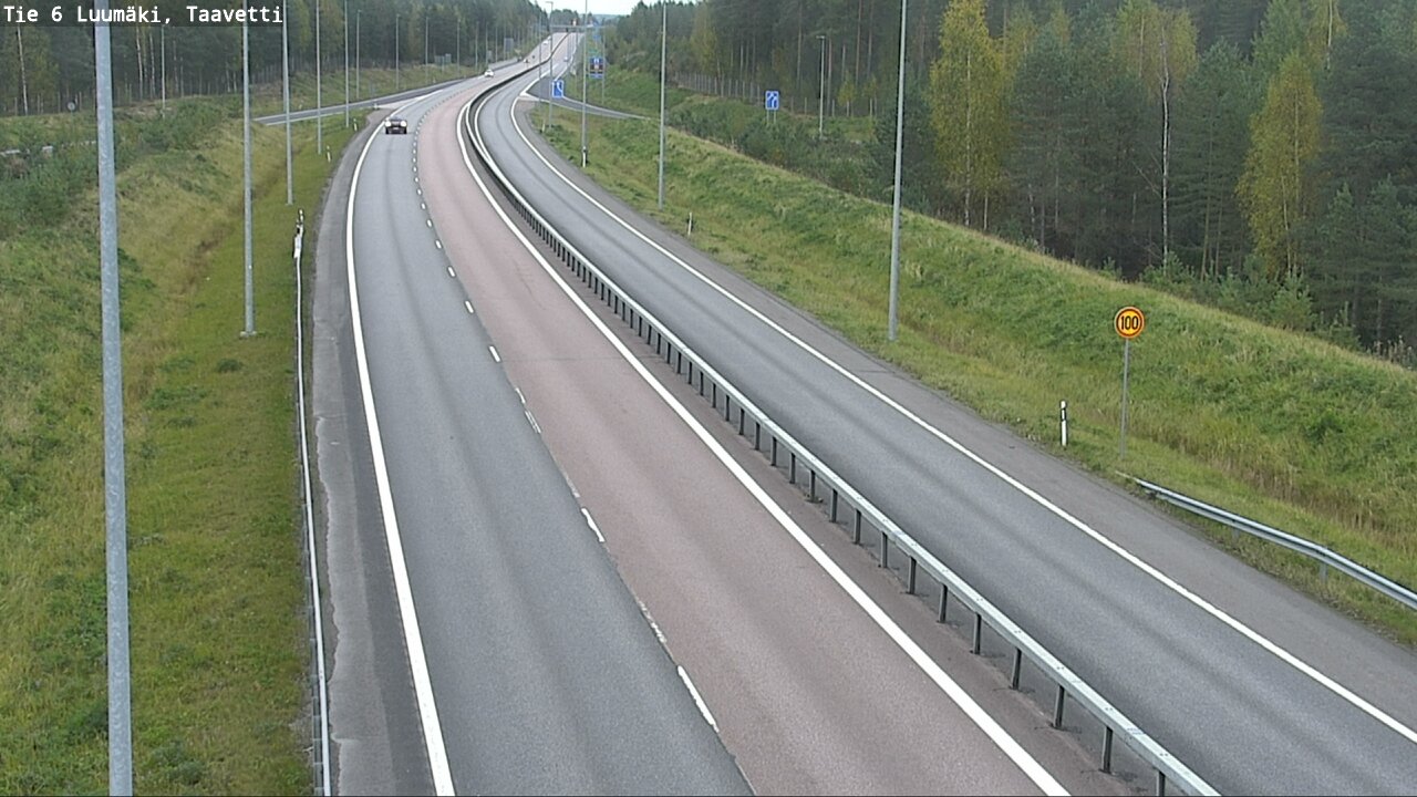 Kelikamerat Kuva Tie 6 Luumäki, Taavetti, Luumäki, Etelä-Karjala